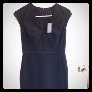 LOFT Navy Professional slim fit Dress